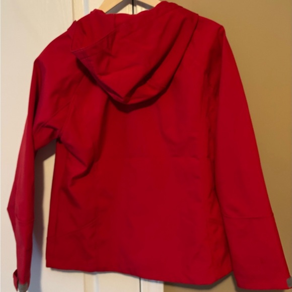 Women's Red Varsity Jacket - Picture 2 of 9